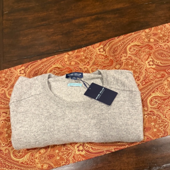 Peter Millar Men's XXL Artisan Crafted Cashmere Flex Sweater MSRP $548 - Picture 2 of 8